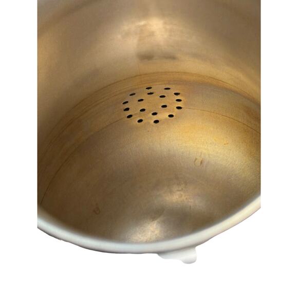 Victorian Rose Wm Rogers & Son Silverplate Tea Pot/Coffee 1901 Pitcher VTG - Picture 6 of 6